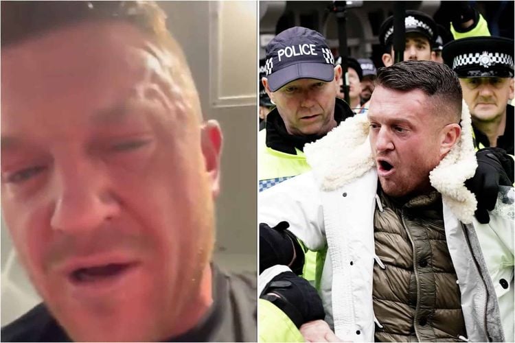 Tommy Robinson / PA