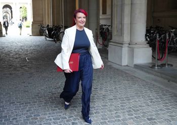 Secretary of State for Transport Louise Haigh, arrives in Downing Street, London, for a Cabinet meeting. Picture date: Tuesday July 16, 2024.