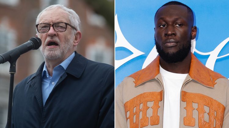 jeremy corbyn stormzy