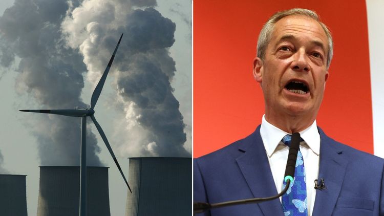 Nigel Farage has been slammed for saying it is “absolutely nuts” to call carbon dioxide a pollutant.