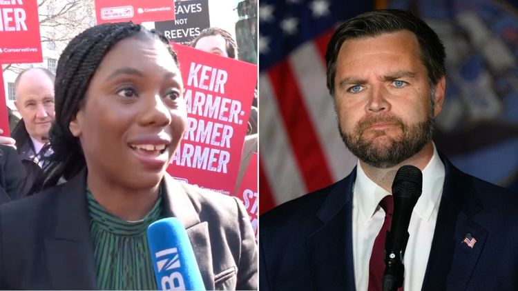 Kemi badenoch JD vance