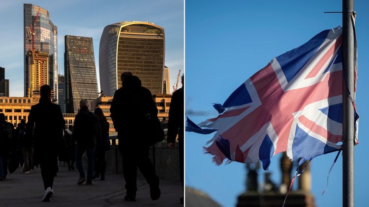 UK 'no longer a rich country' after 15 years of stagnation