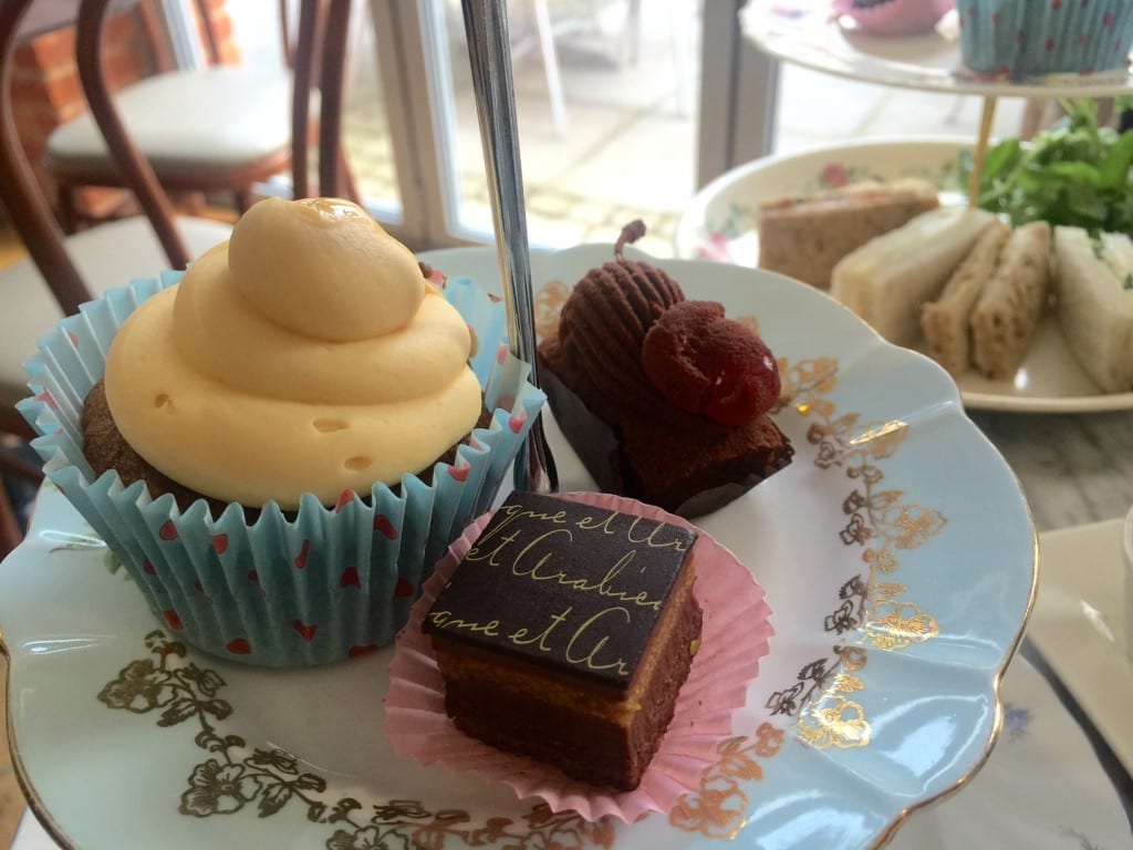 Afternoon tea at Compton Acres