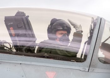 Four Typhoon aircraft left from RAF Coningsby, Lincs, today, April 24, 2017, to begin a deployment to Romania.  The aircraft from 3 (Fighter) Squadron will be based at Mihail Kogalniceanu airfield in support of the NATO air policing mission.  The deployment, confirmed by Sir Michael Fallon, the Minister of Defence at the end of March 2017 is part of a long standing routine peacetime mission undertaken by NATO allies.  The deployment is supported by personnel from several RAF stations, and is expected to last for around four months.