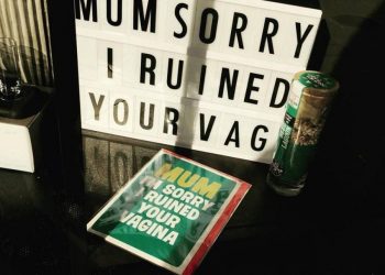 A shop owner has blasted local 'yummy mummies' after they complained about a Mother's Day card in the window bearing the word vagina. See Natinoal story NNVAGINA Kirsty Mizon-Taylor displayed a sign and card which read 'Mum, sorry I ruined your vagina' in the window of her posh boutique Taylor Jayne during the run-up to Mothering Sunday. But angry local mums in Reigate, Surrey, confronted the shop owner, with one even writing a letter of complaint to a business guild.