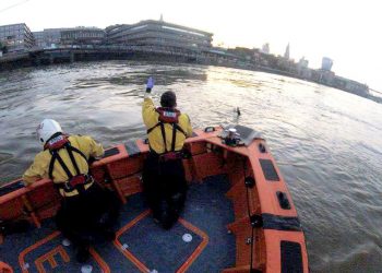 A drowning man who was pulled from the Thames was just five seconds from death. See National story NNRESCUE; Lifeboat crews rushed to his rescue after he was spotted struggling by the crew of a Thames Clipper boat. The Tower RNLI crew launched immediately and saved the life of the 36-year-old man, who had been pulled downstream by the fast-moving tide towards Blackfriars bridge. After pulling him from the river to safety on Thursday morning, just after 5am, lifeboat crews classed the rescue as a "life saved", saying he was just ‘five seconds away from drowning’.