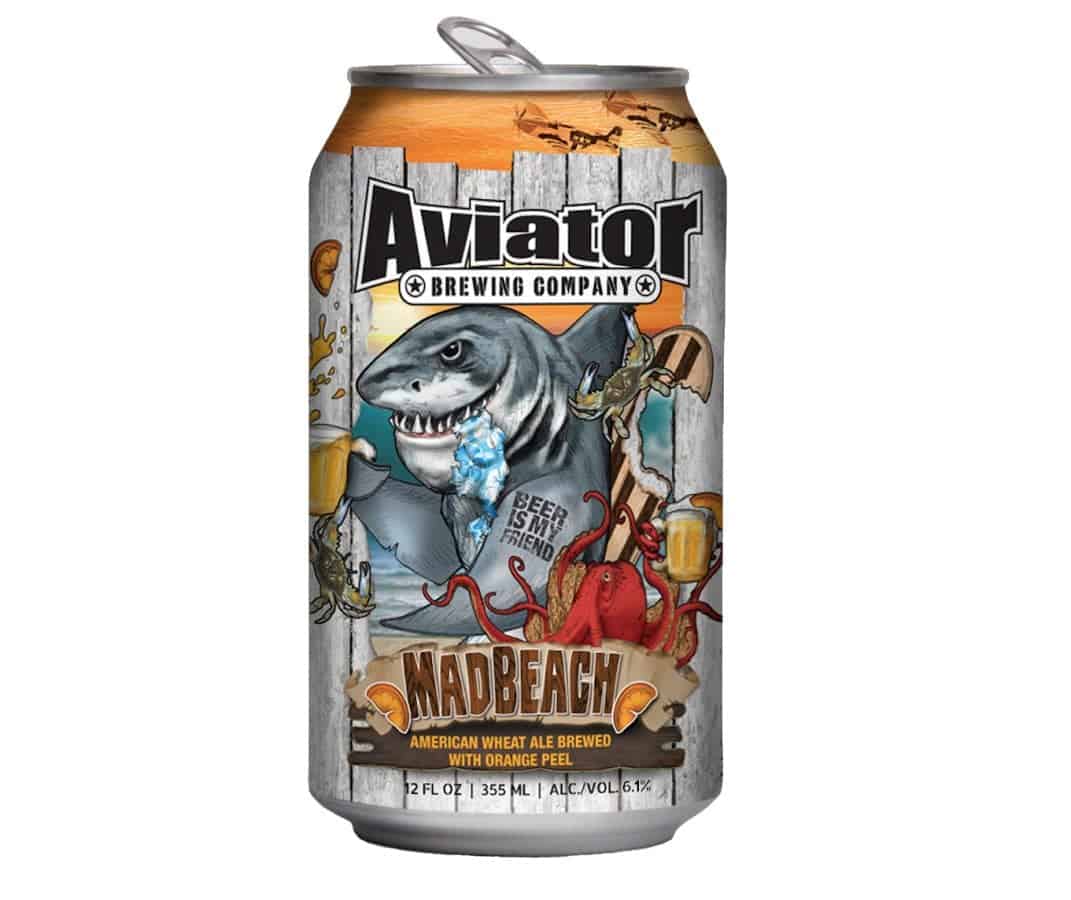 Beer of the Week: Aviator Brewing Company Madbeach American Wheat