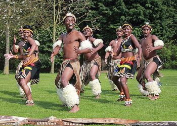 The Lions of Zululand troupe who turned up at St. Anne's Community Special School in Hull, East Yorks by mistake.  See Ross Parry story RPYZULU; A troupe of Zulu Warriors on a UK tour got lost and turned up at the wrong address 200 miles away - because of post-code cock-up. The nine-strong Lions of Zululand were mid-way through a six month tour of the UK when they were booked to perform at a school in London. However due to a blunder over the address, they turned up un-announced at a school in Welton near Hull, East Yorks, 200 miles away, Despite the blunder, the dance troupe put on an impromptu performance to 140 delighted special needs kids aged three to 19 at St Anne's School at Sixth Form