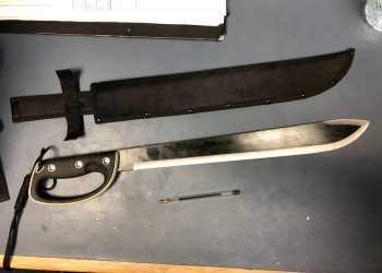 police take machete of school child amid knife crime epidemic