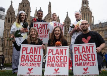 Veganuary goes to Parliament