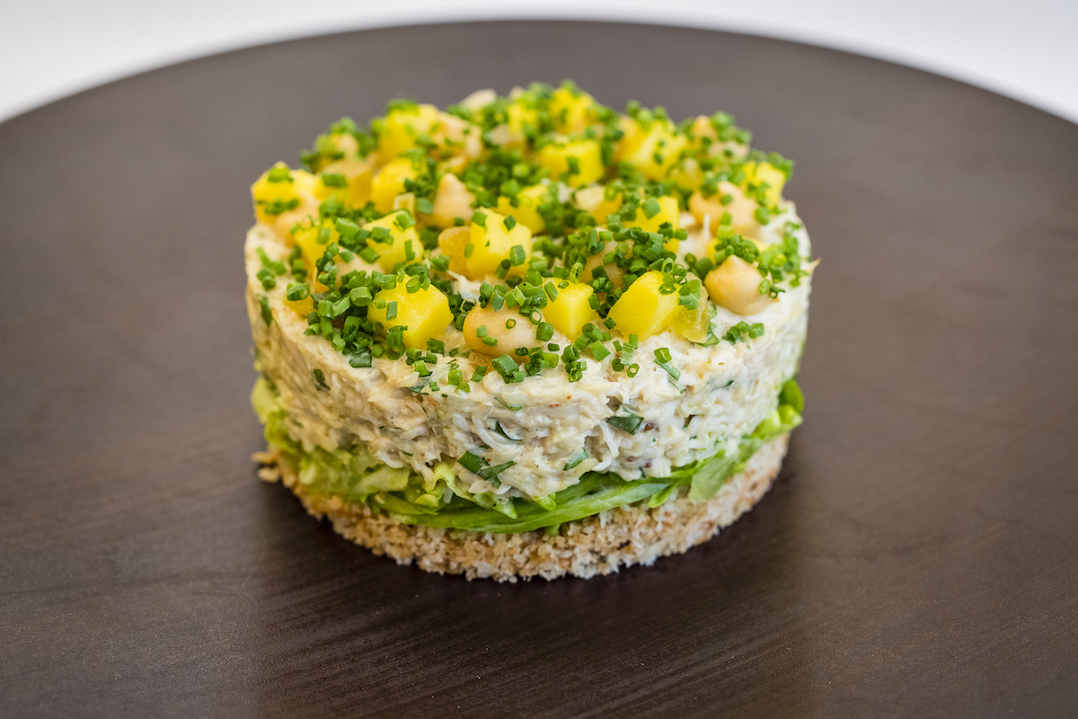 The Baptist Grill L'Oscar Coronation Crab Salad | Photo: Paul Winch-Furness