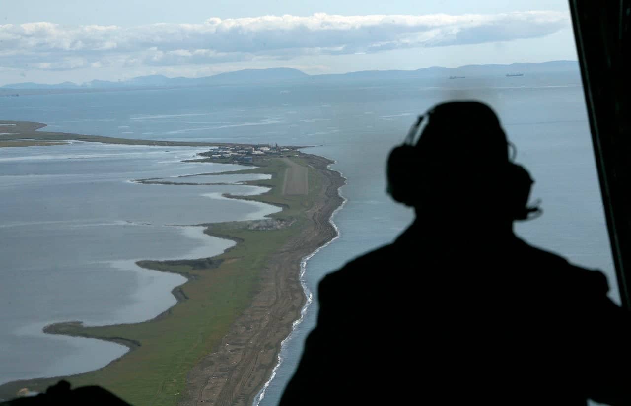 Alaskans alarmed by speed of melting ice