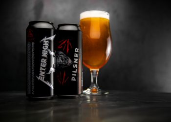 Metallica Stone Brewing Enter Night Pilsner