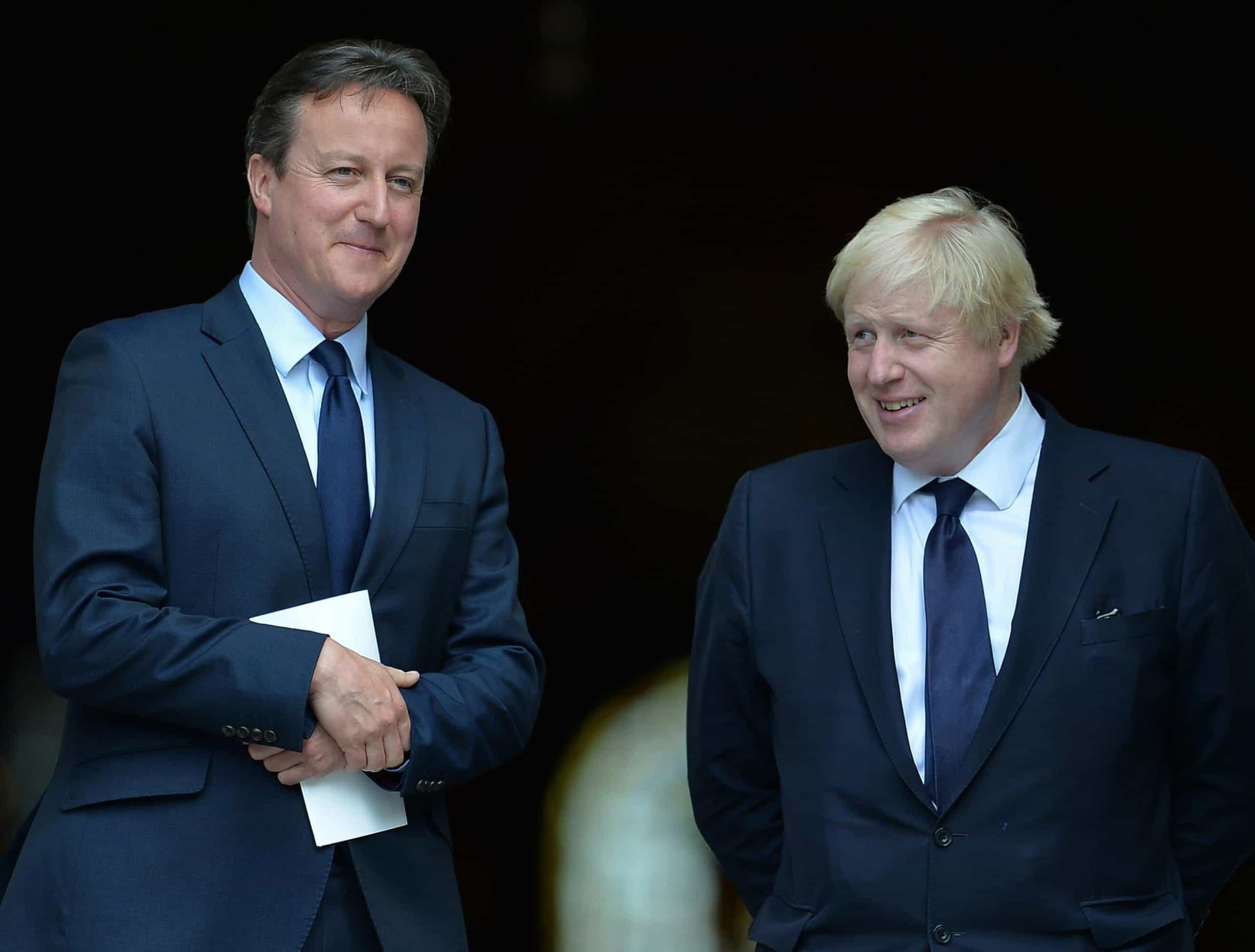 Boris Johnson penned note calling David Cameron ‘girly swot’, leaked paper shows