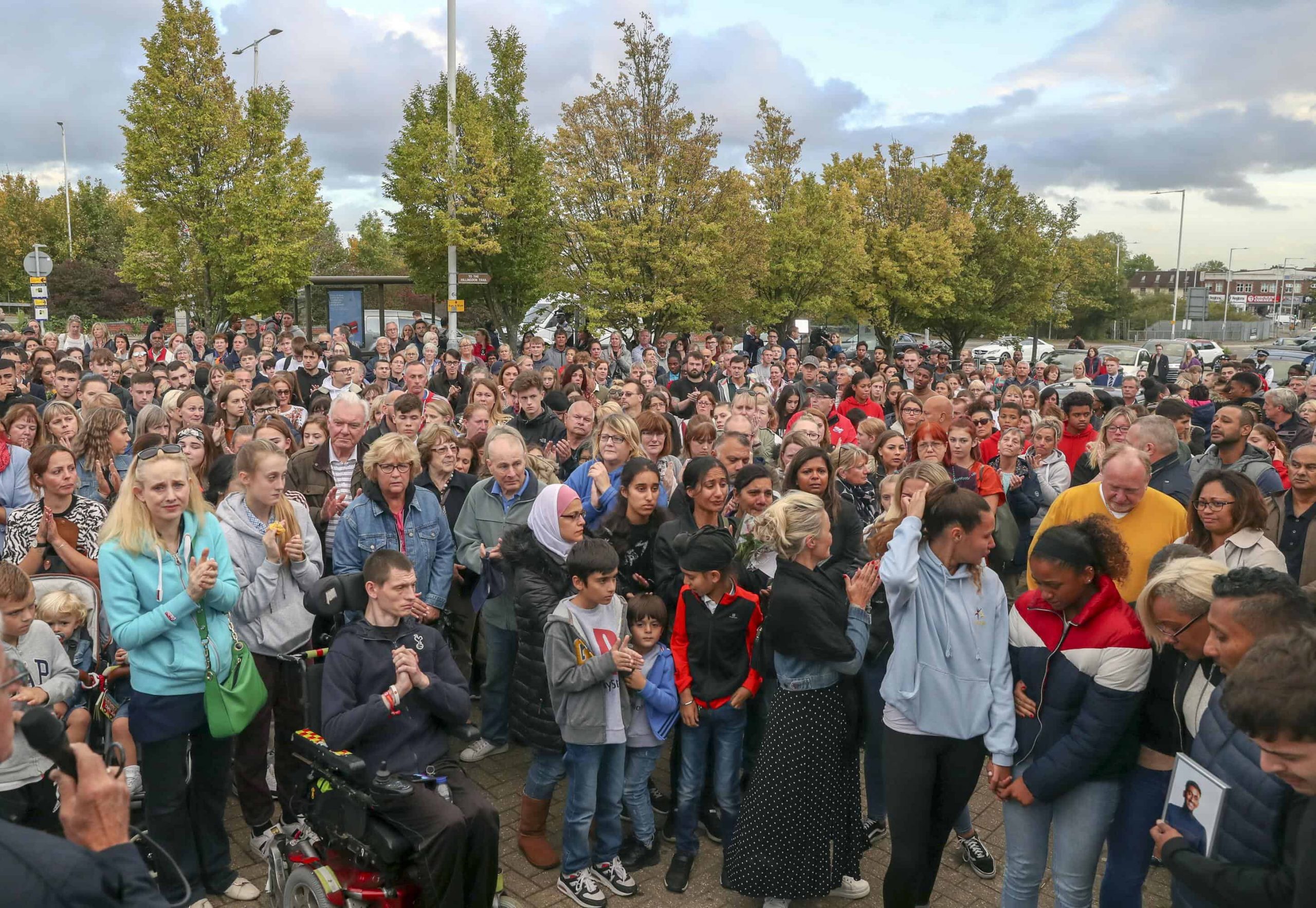 Arrests over murder of aspiring athlete at tube station on way to Arsenal game