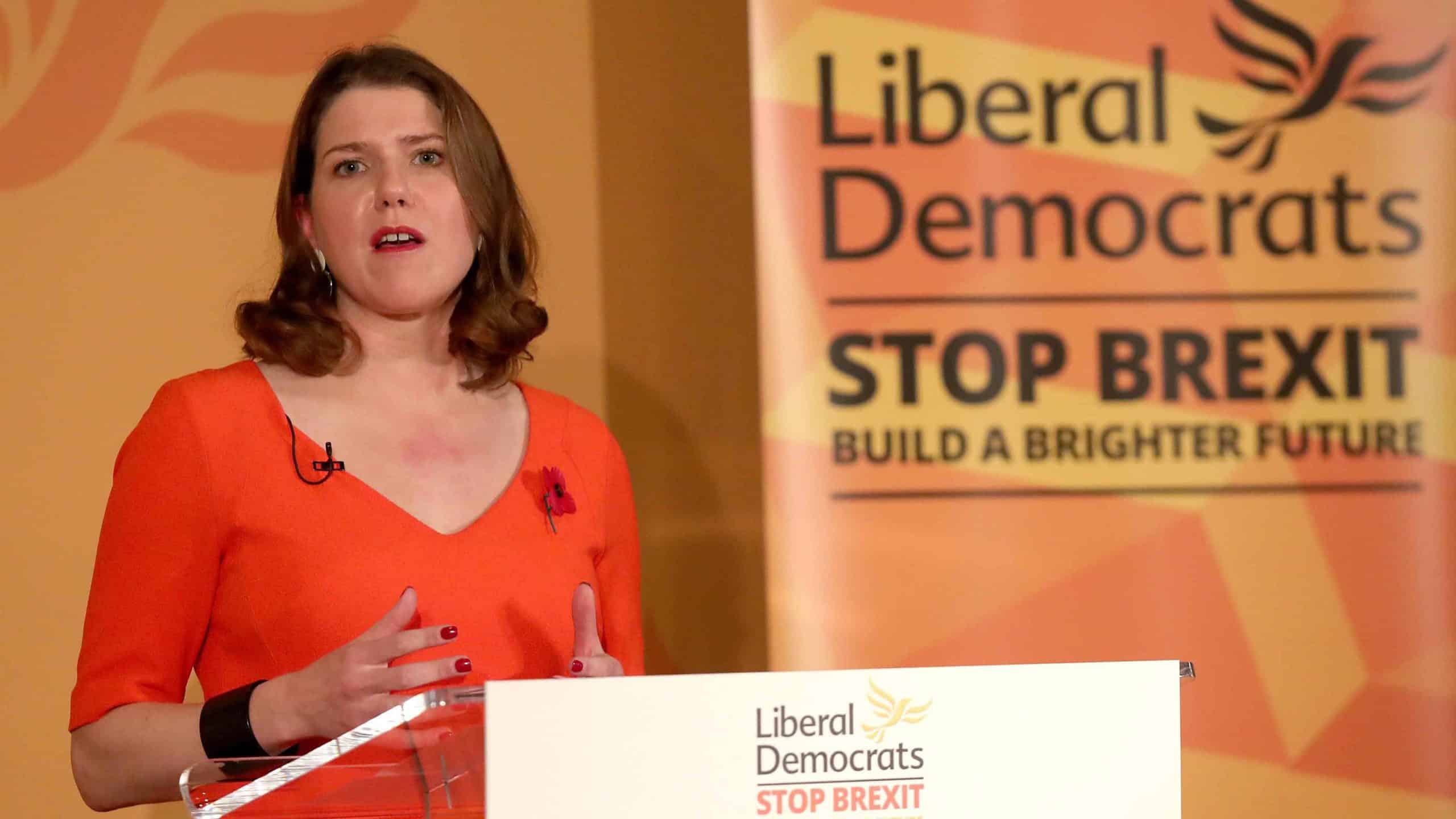 Swinson pledges to stop ‘UK-wrecking’ Brexit as she launches Lib Dem campaign