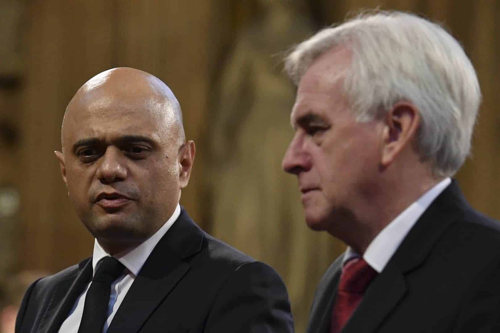 Labour accuses Javid of ‘running scared’ as TV election debate shelved amid Tory ‘fake news’ accusations