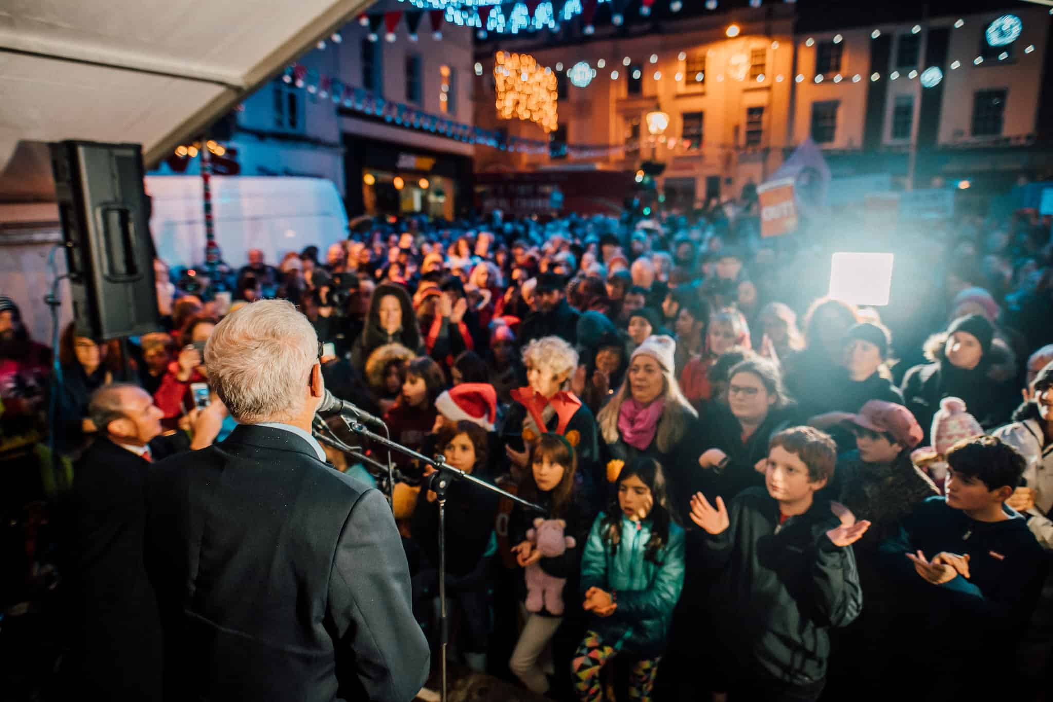 Jeremy Corbyn warns voters they are at a fork in the road