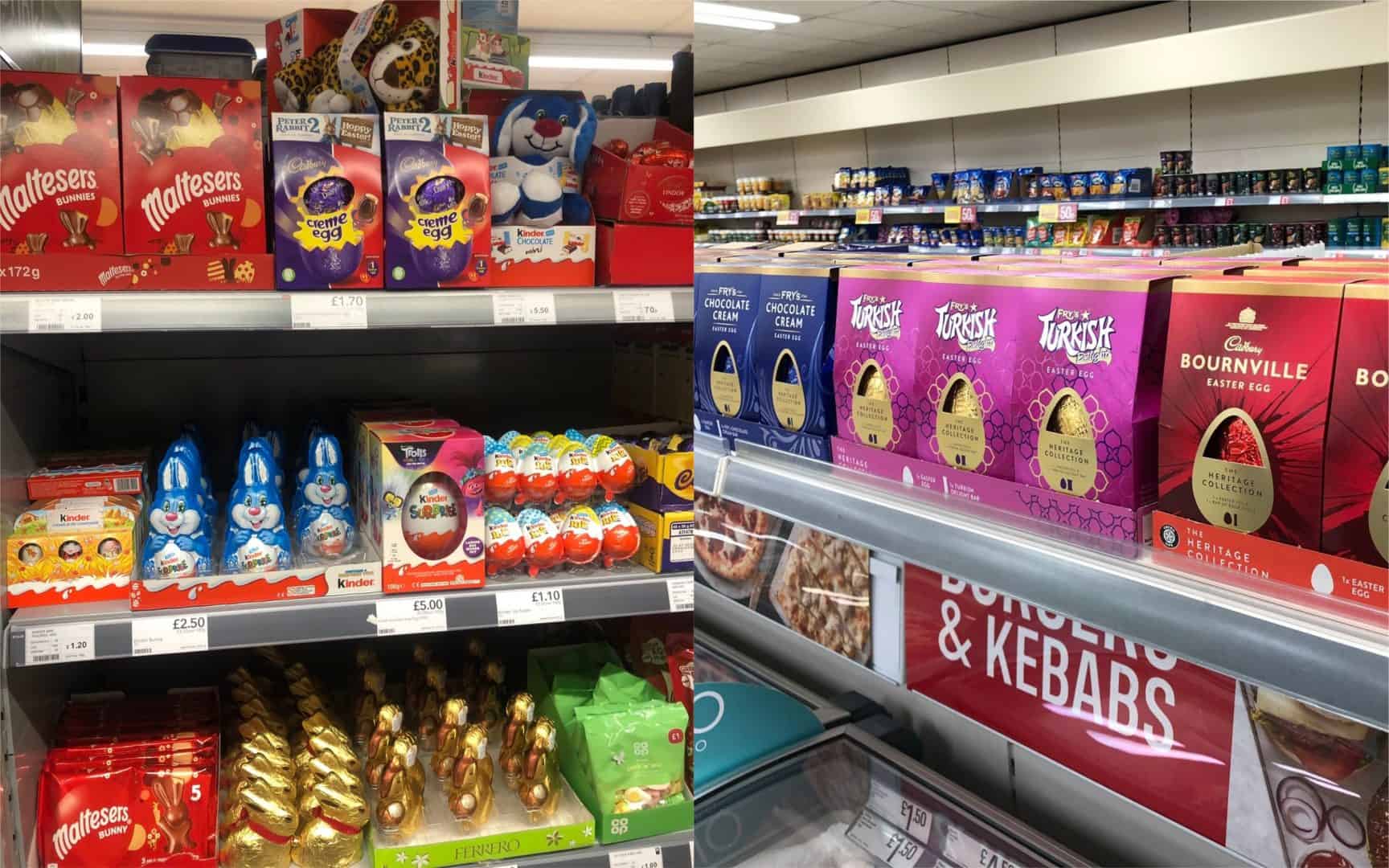 People are appalled by Easter eggs on supermarket shelves before Christmas is barely over