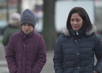 Greta Thunberg with Mishal Hussain as Greta Guest edits BBC Radio 4's Today programme on Monday 30th December as part of the Today programmes' Christmas guest editor series.