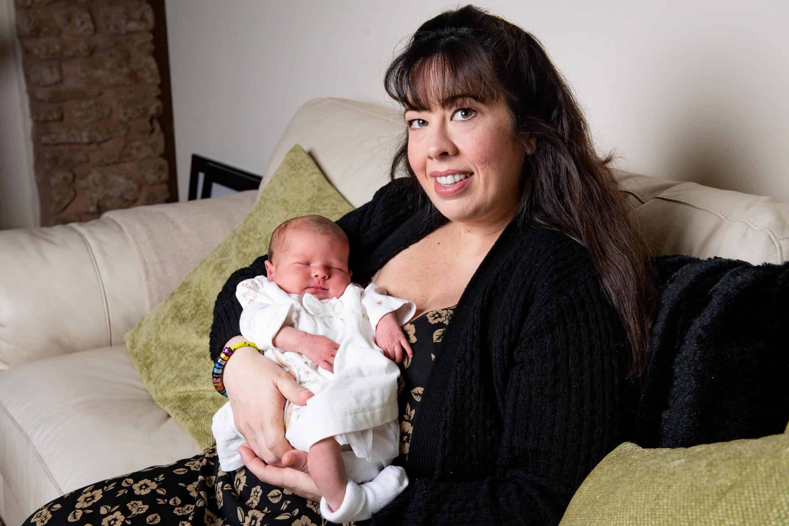 NHS nurse gives birth after IVF treatment funded by £1m family lottery win