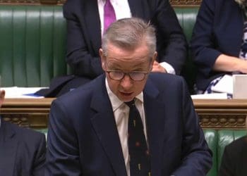 Cabinet Office Minister Michael Gove making a statement to MPs in the House of Commons, London, on the future relationship with the EU.