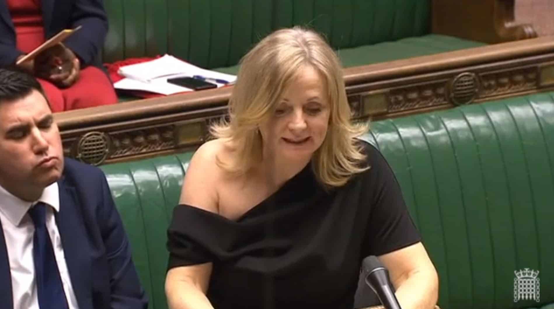 Labour MP Tracy Brabin auctions ‘shouldergate’ dress for charity