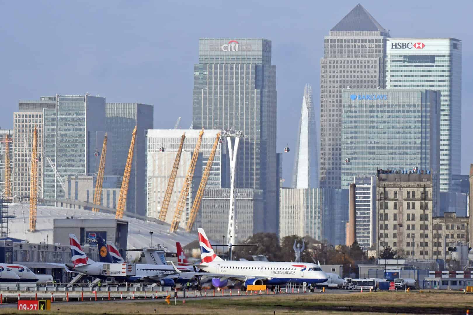 London City Airport to shut as demand for air travel plummets