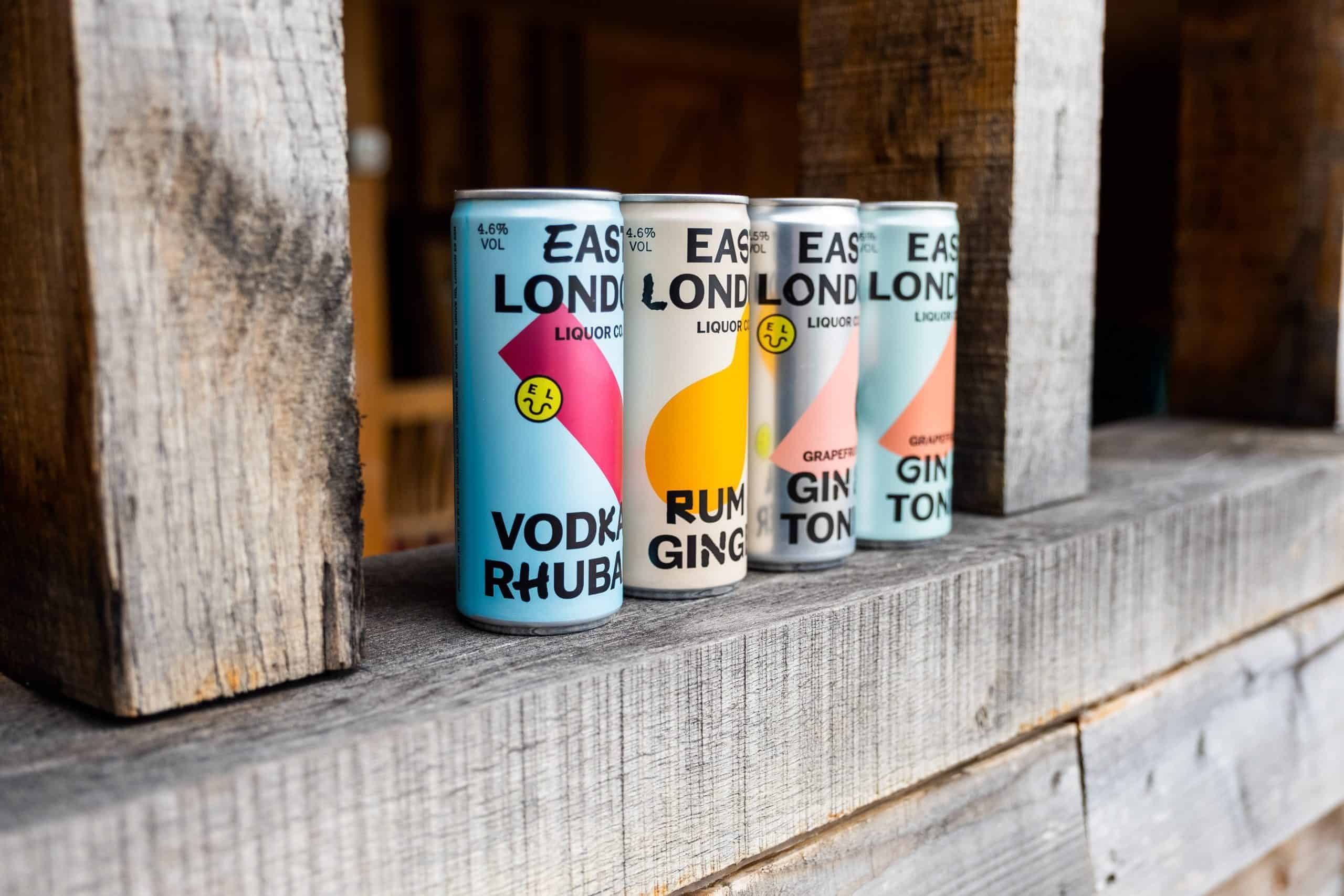 East London Liquor Company Canned Cocktails