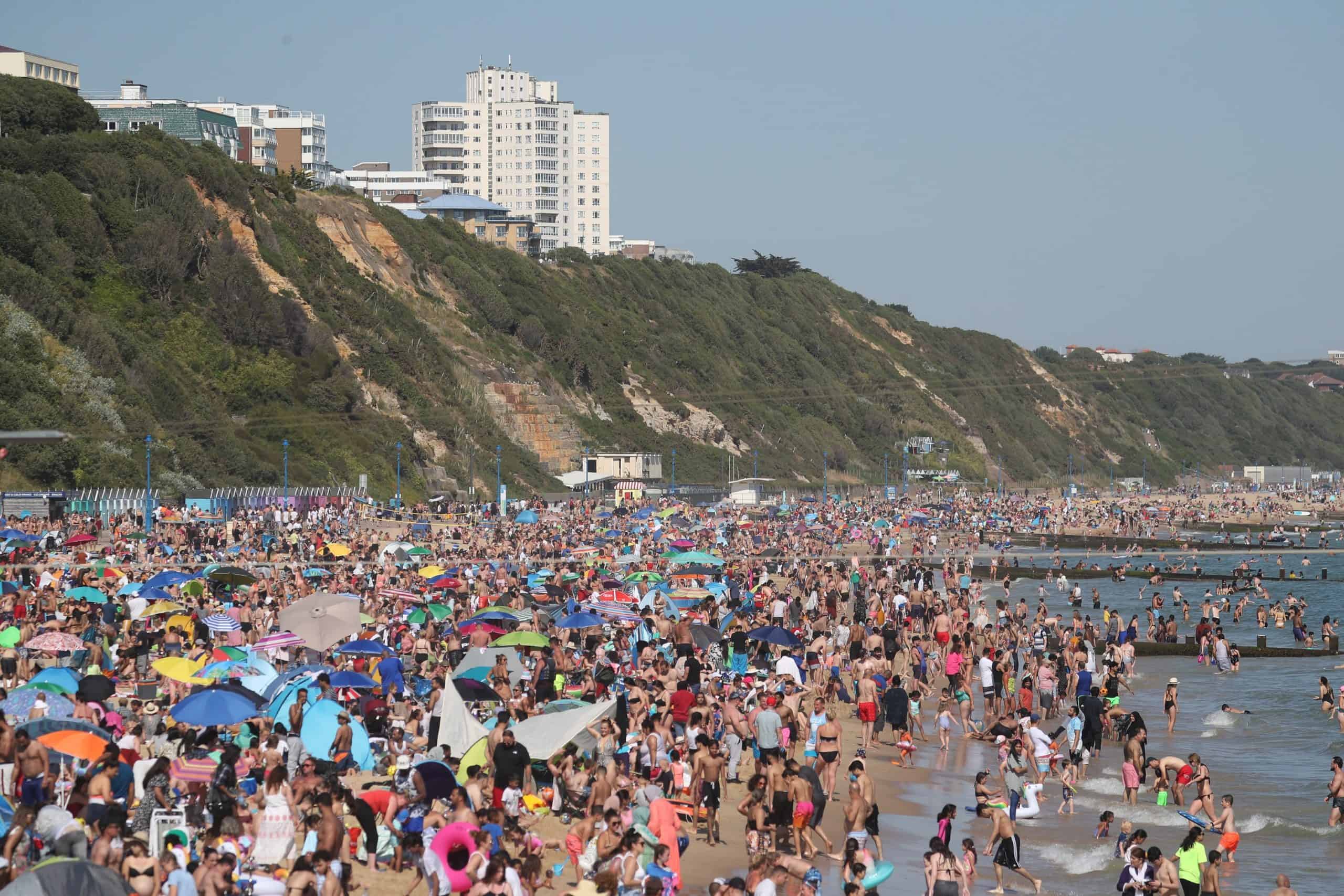 Hordes of Brits head to the coast with more sun on its way