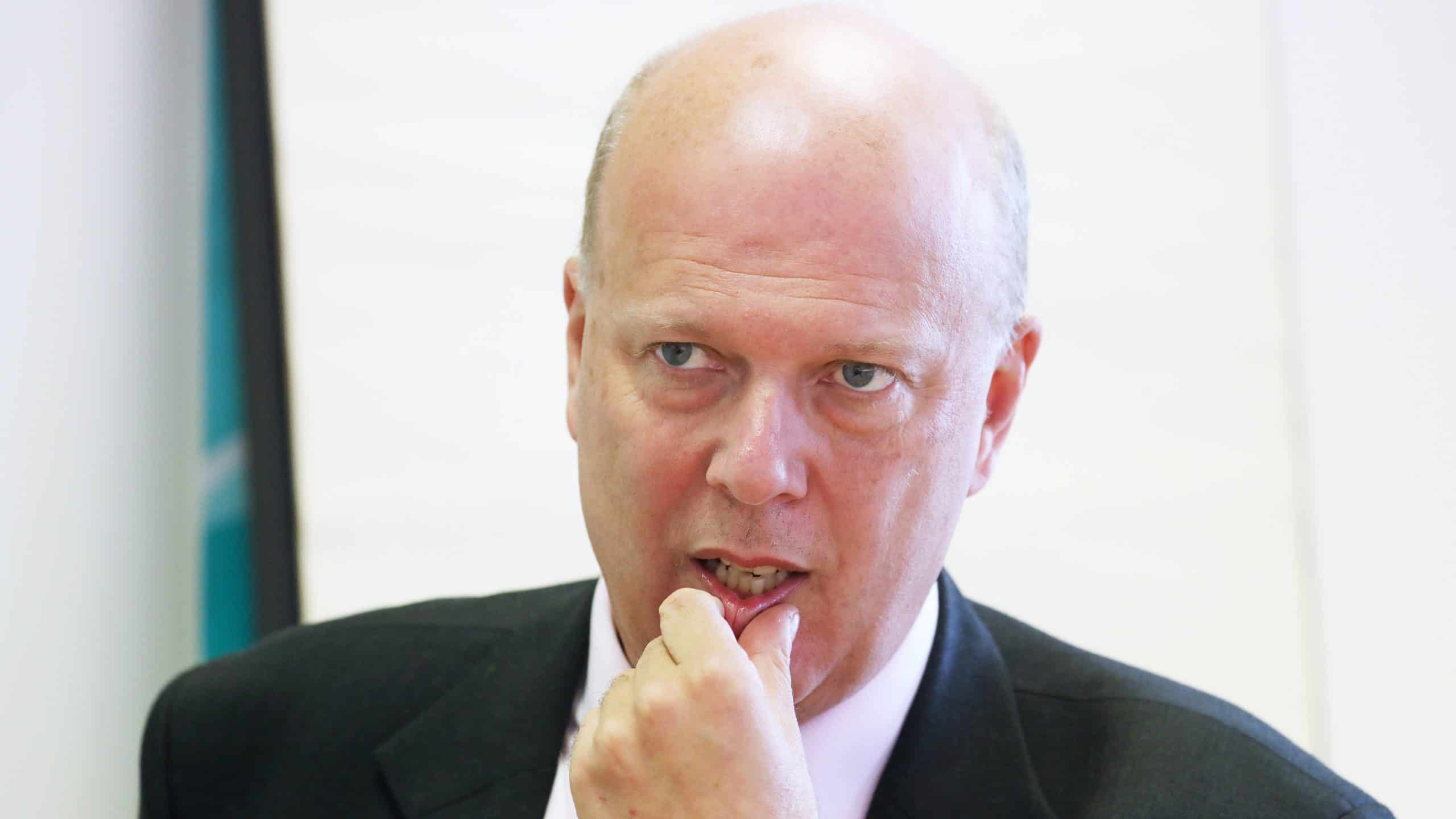 Chris Grayling would come second in a “Failure Competition”, never mind a job he was handed on a plate