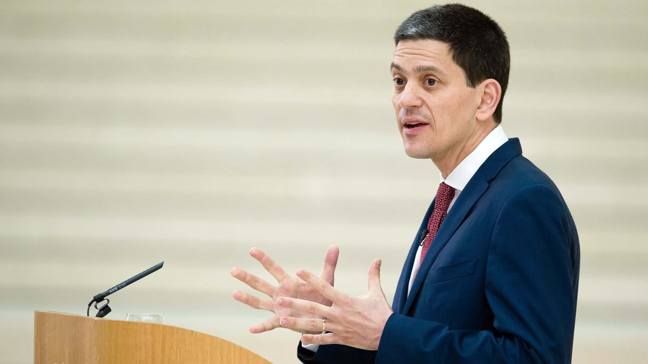 David Miliband tells Corbyn: Stop wrecking Keir Starmer’s Labour