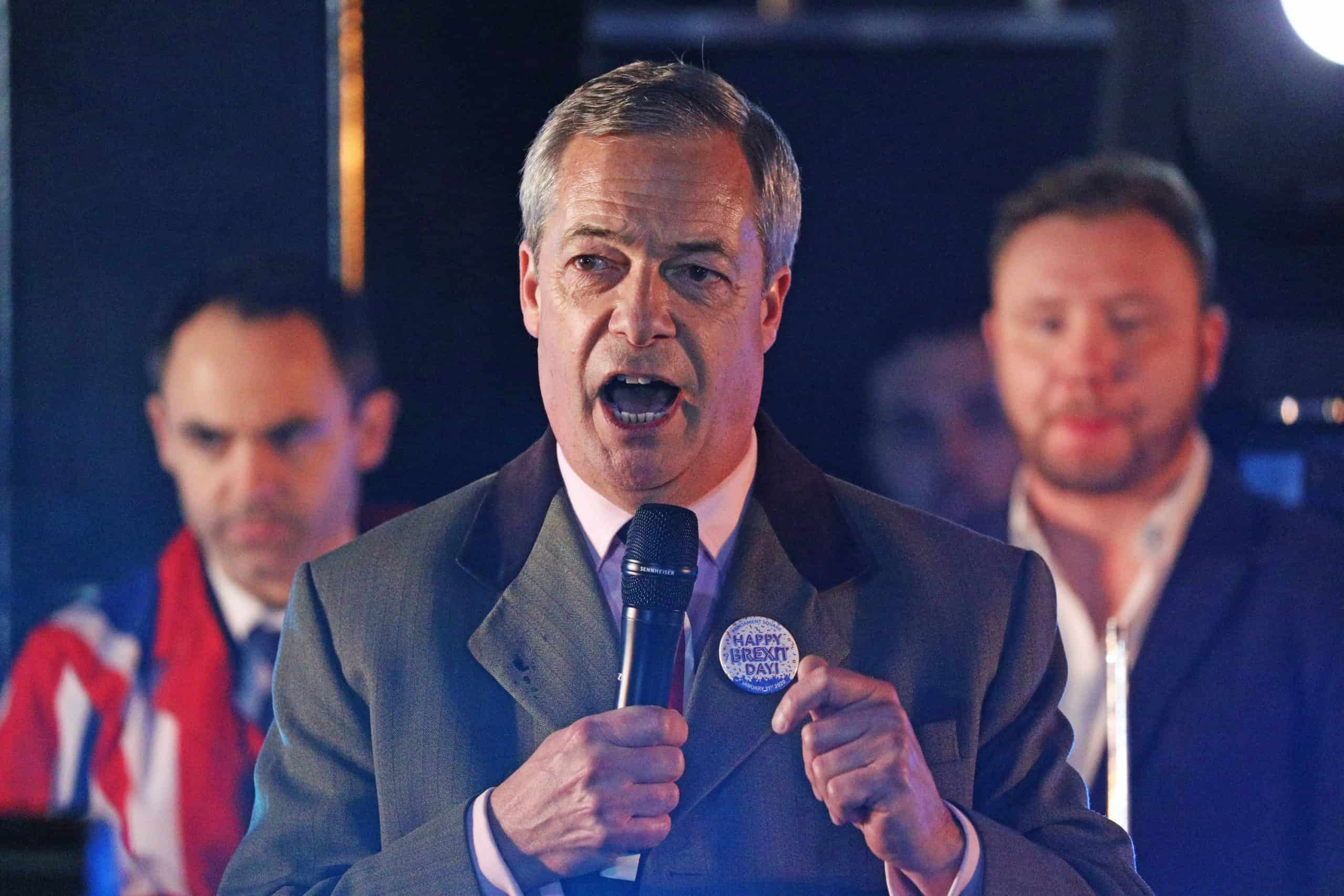 Brexit – which he voted for – is not “true freedom”, Farage claims