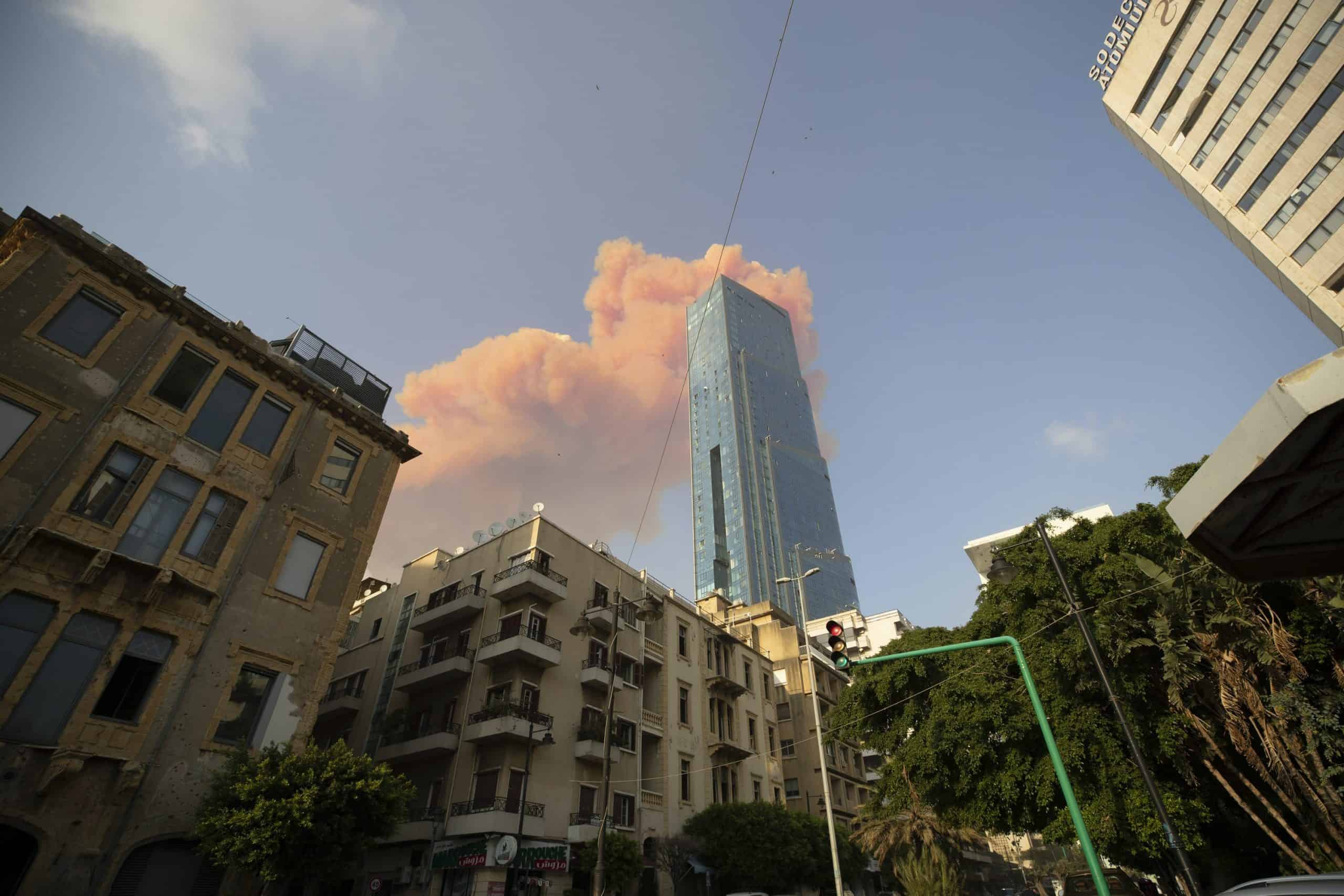 Huge explosion rocks Beirut with widespread damage and injuries