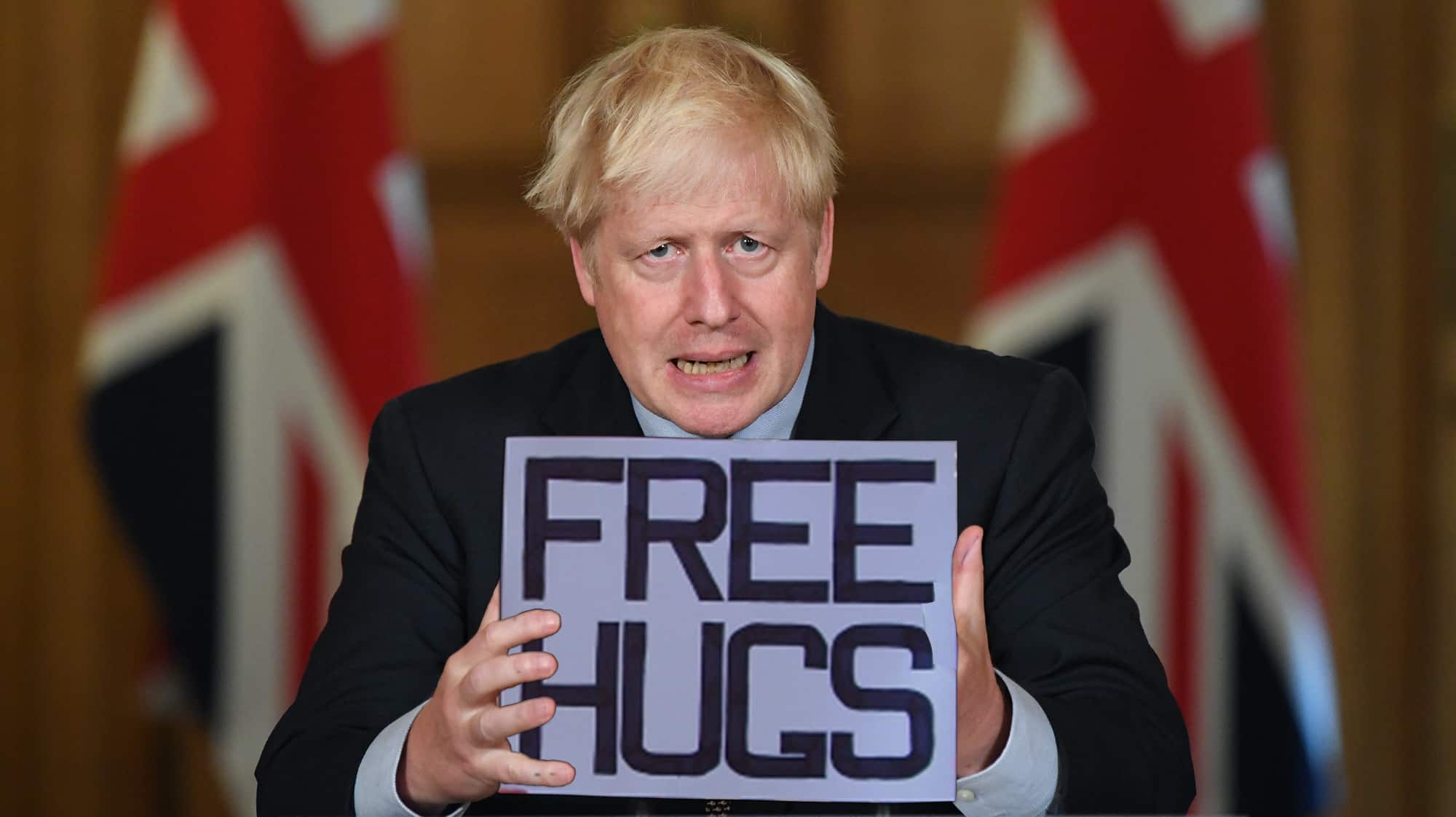 PMQs – Johnson’s offer of hugs rejected for shrugs as public not taken for mugs