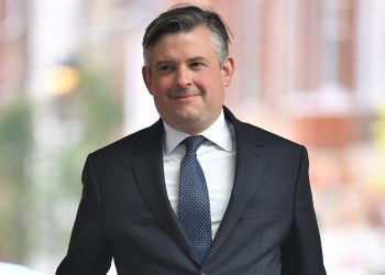 Labour's shadow Health Secretary Jonathan Ashworth arriving at BBC Broadcasting House in central London to appear on the BBC1 current affairs programme, The Andrew Marr Show.