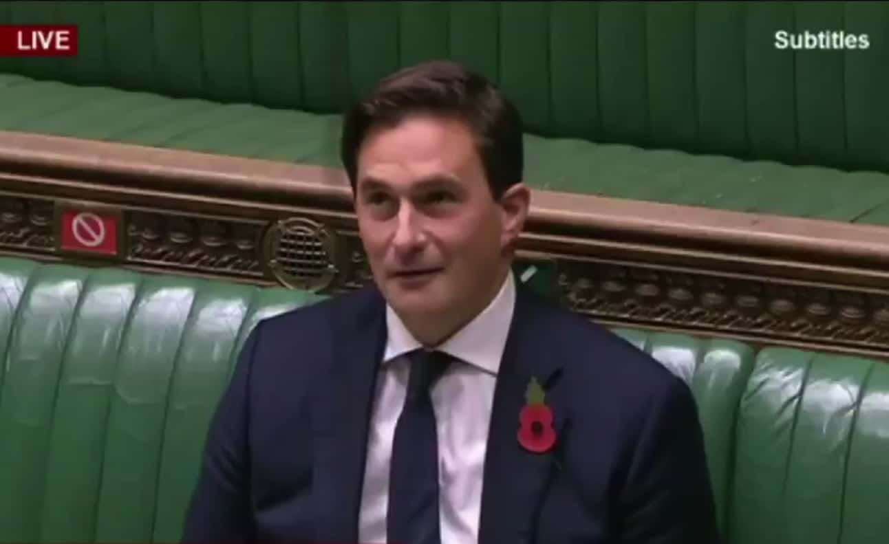 Johnny Mercer told to turn off his Twitter and listen in Commons