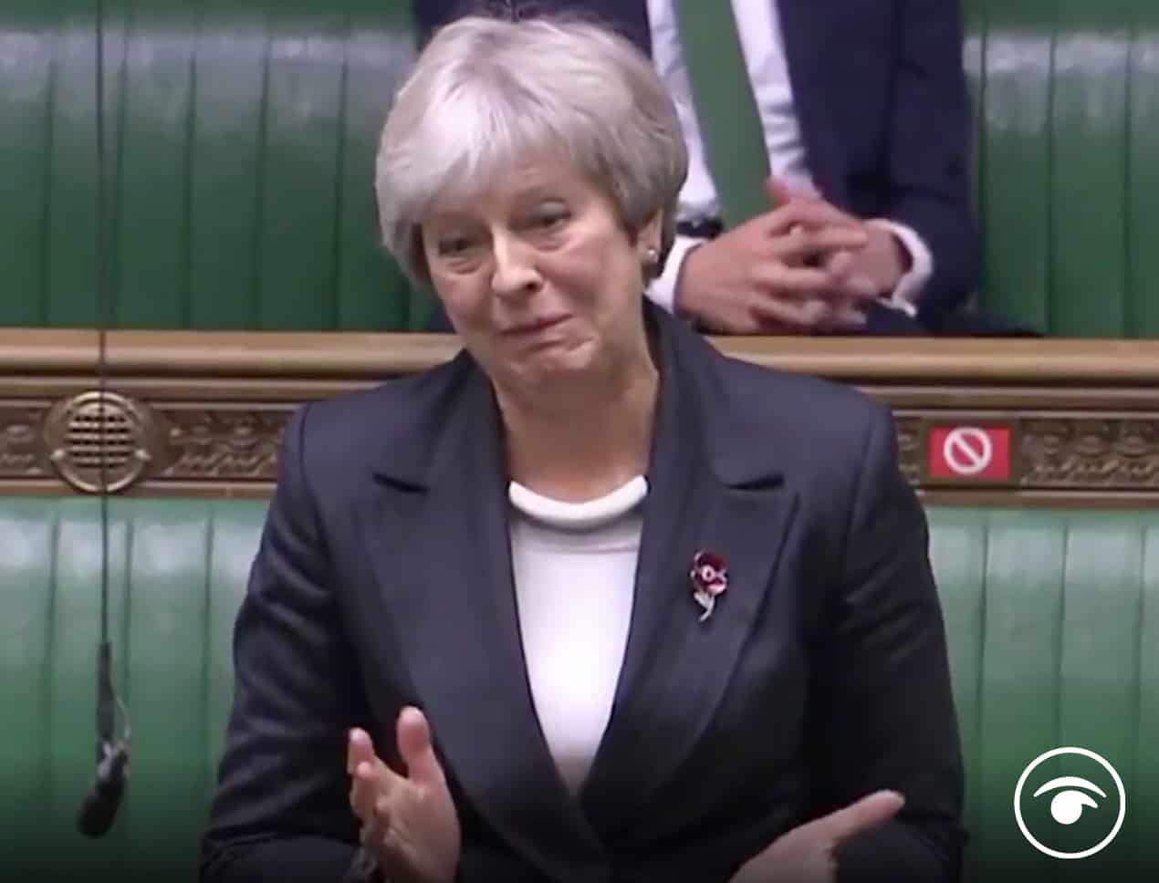 Theresa May says Commons farewell calling on MPs to prioritise ‘public service’