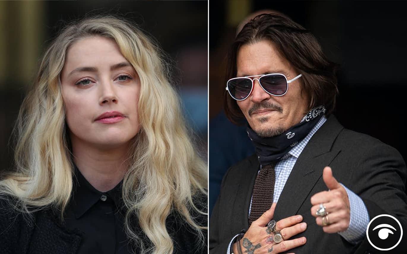 Amber Heard was booed and dubbed a ‘liar’ as crowds threw flowers at Depp’s car