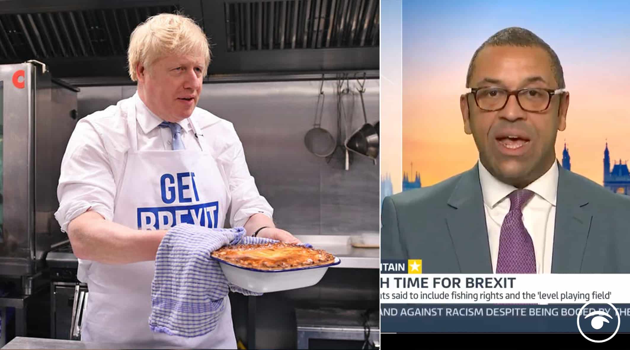 Cleverly: The PM was “unequivocally” clear that his oven ready deal referred to Withdrawal Agreement