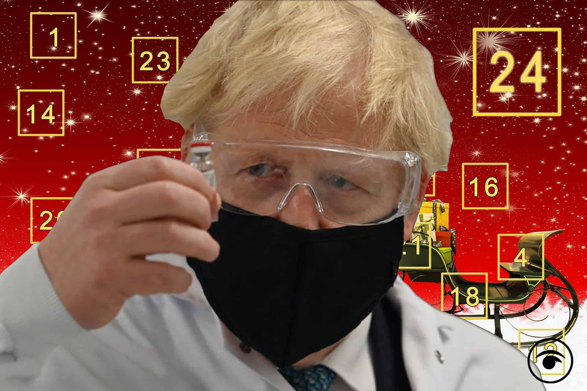 Boris Johnson dubbed “advent calendar” by colleagues – because his days are numbered