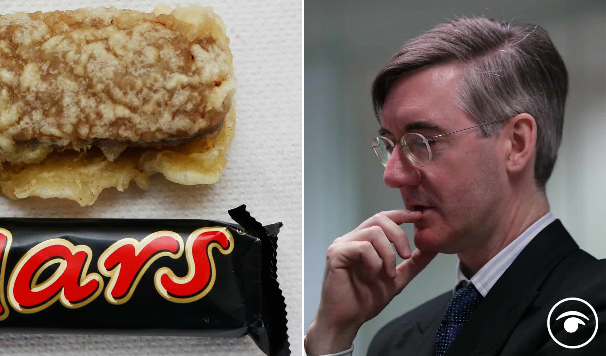 Nanny will be in trouble! Rees-Mogg tells MPs he once ate a deep fried Mars Bar