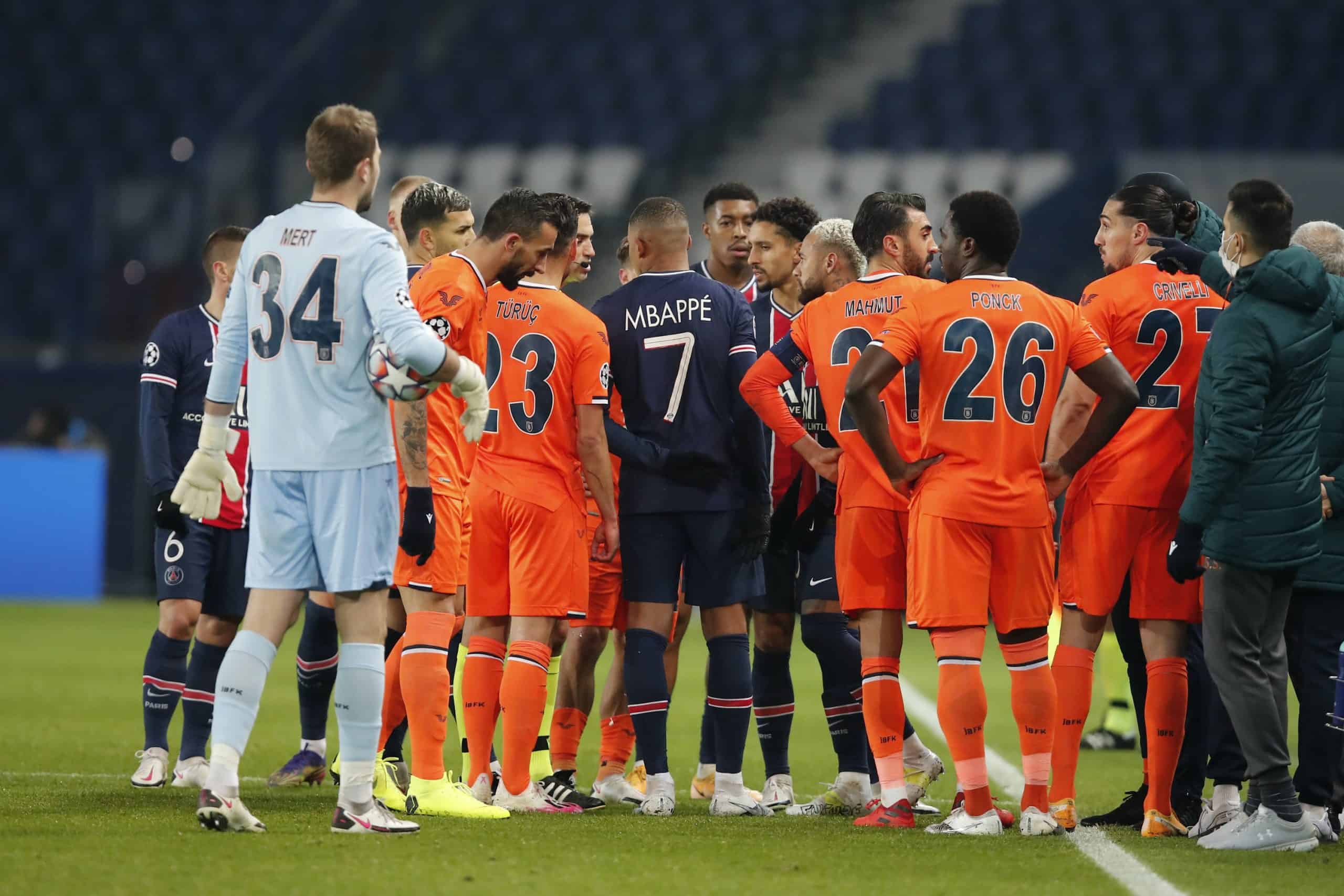 Football again marred by racism as PSG and Istanbul Basaksehir walk off