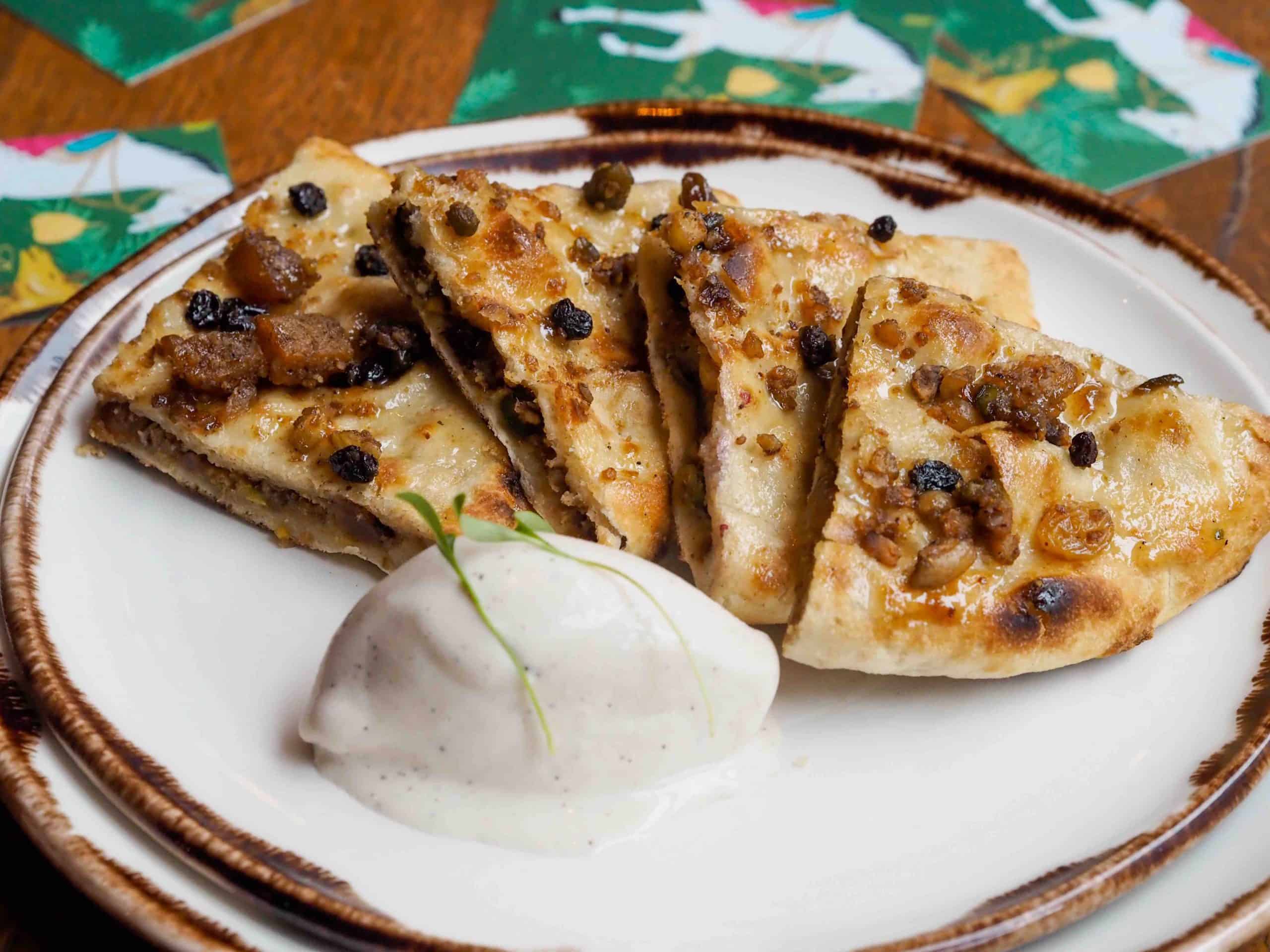 This mince pie naan is the stuff of dreams