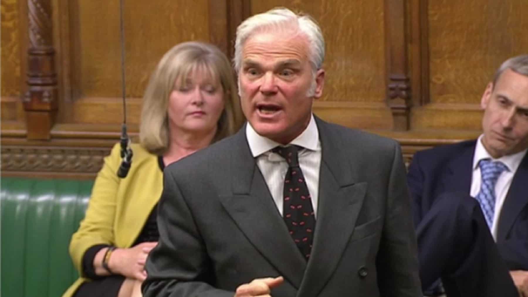 Watch: Tory MP warns against ‘vaccinationism’ in bizarre speech