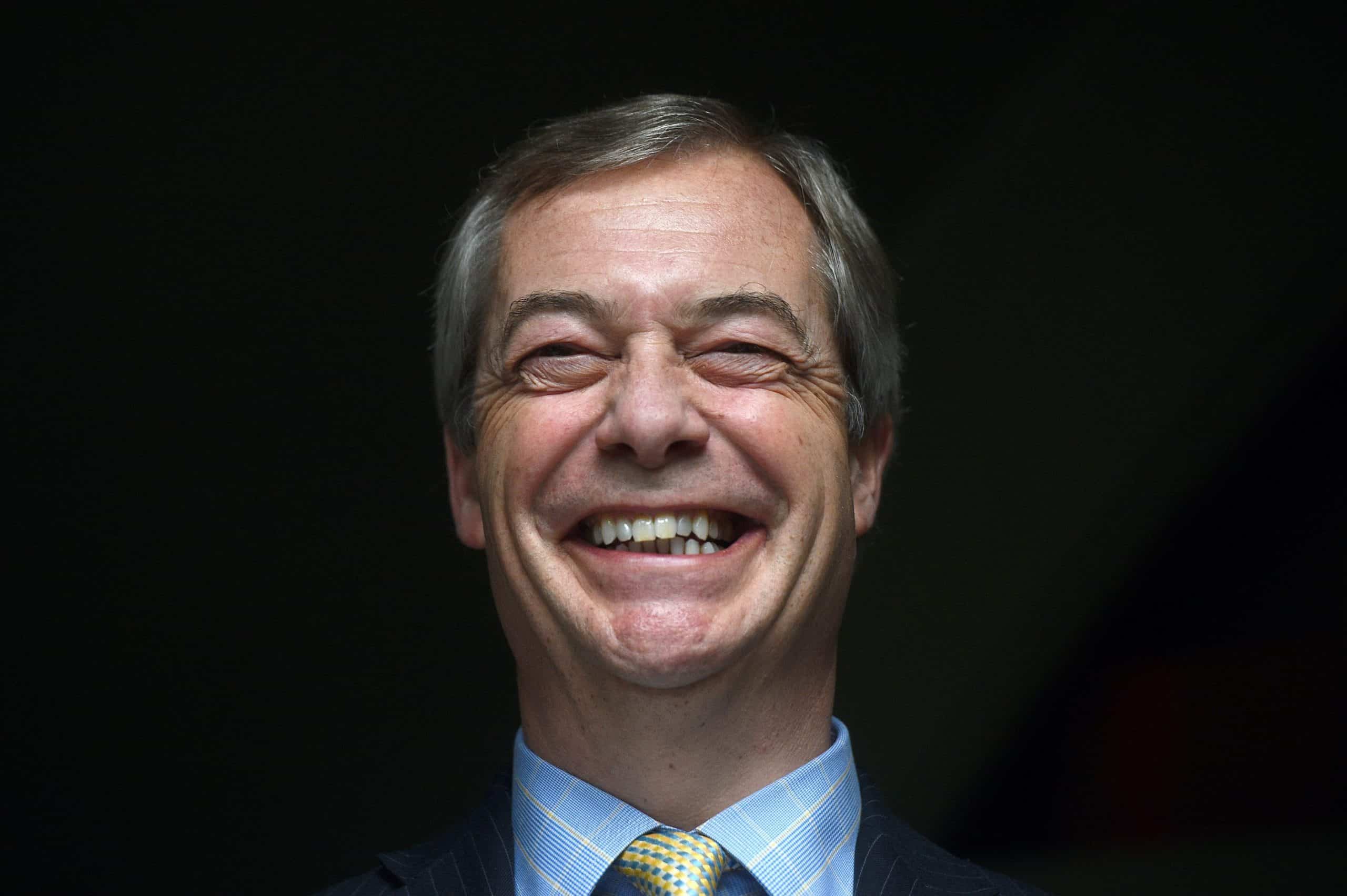 Nigel Farage is angry that the EU has taken control of its own borders