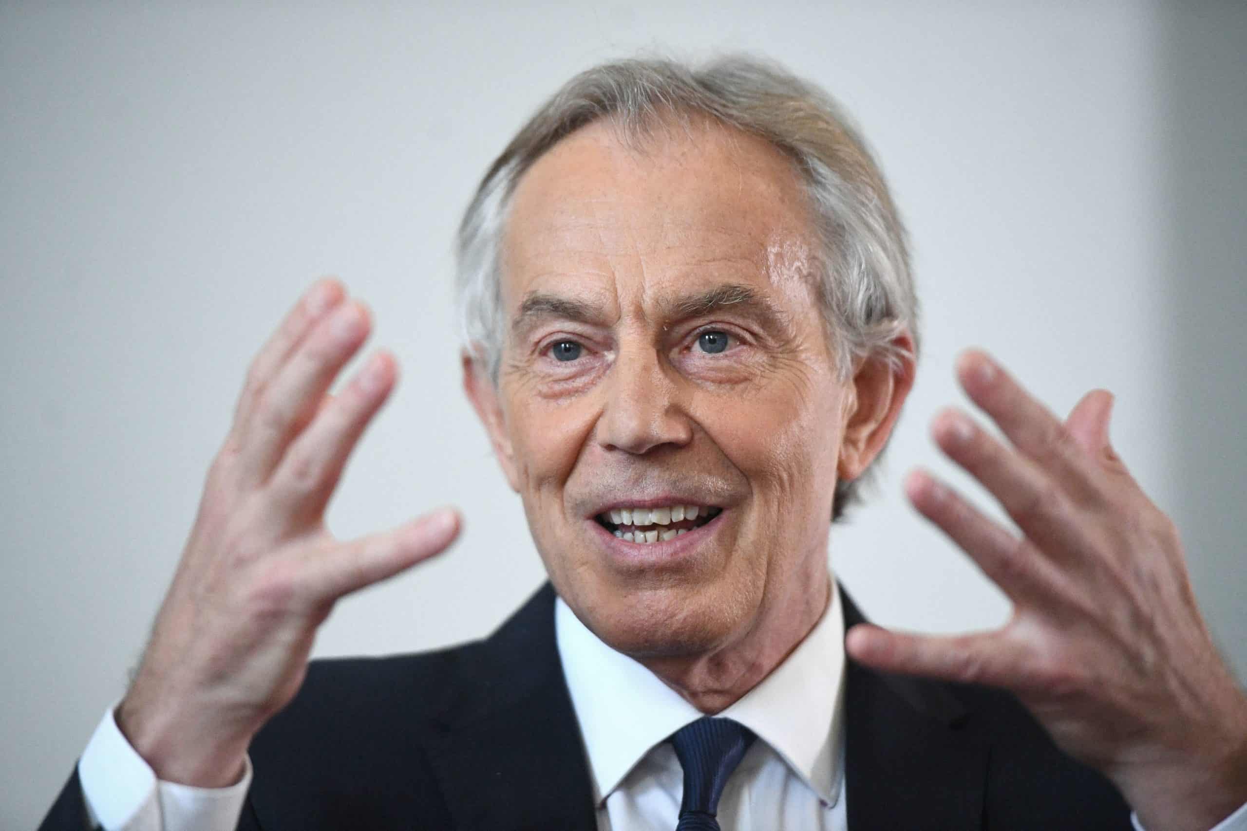 Over half the population should be vaccinated by March, Tony Blair claims