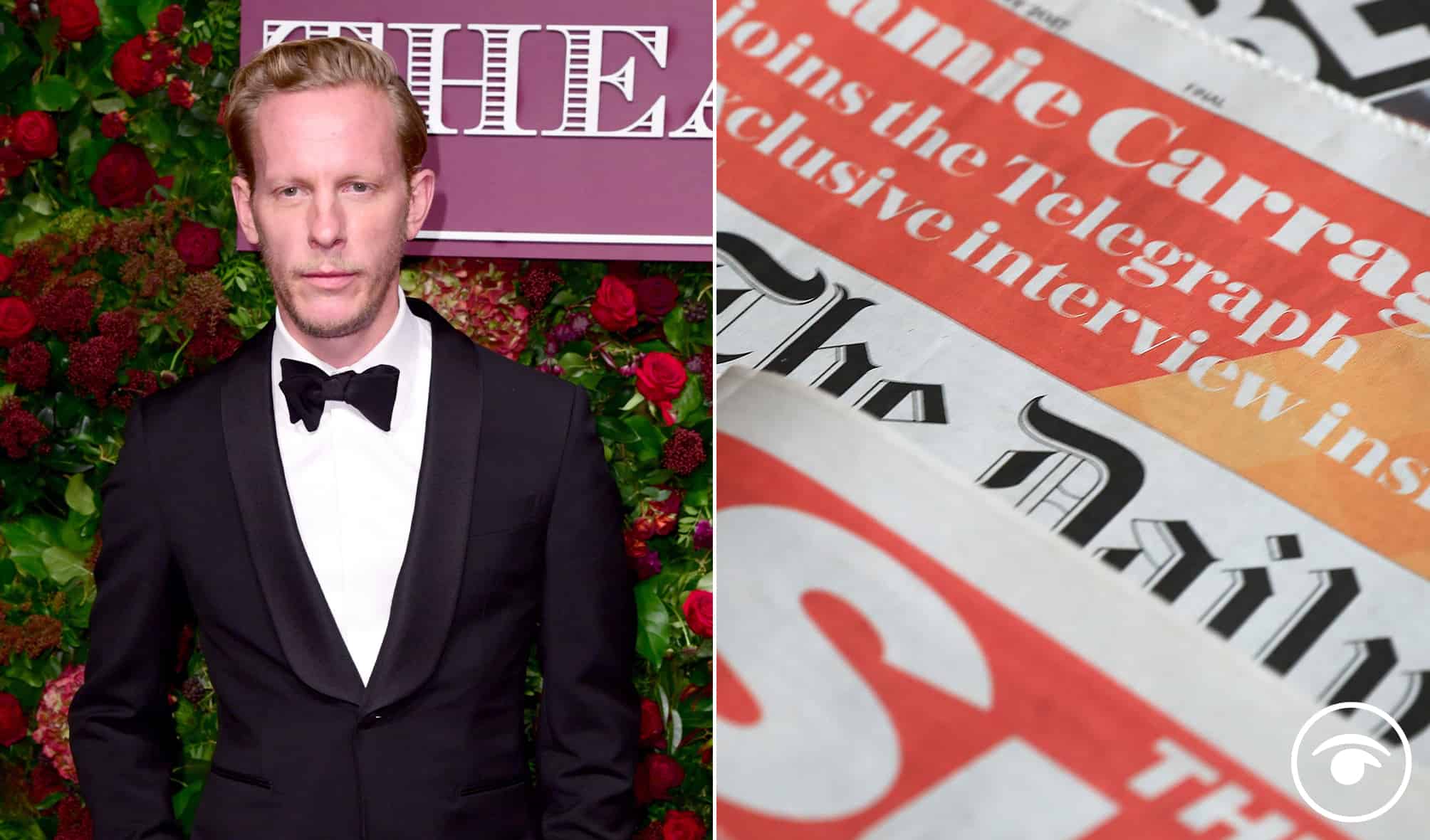 Papers – Woman who claims she was raped by Tory MP speaks out and Laurence Fox labelled a berk