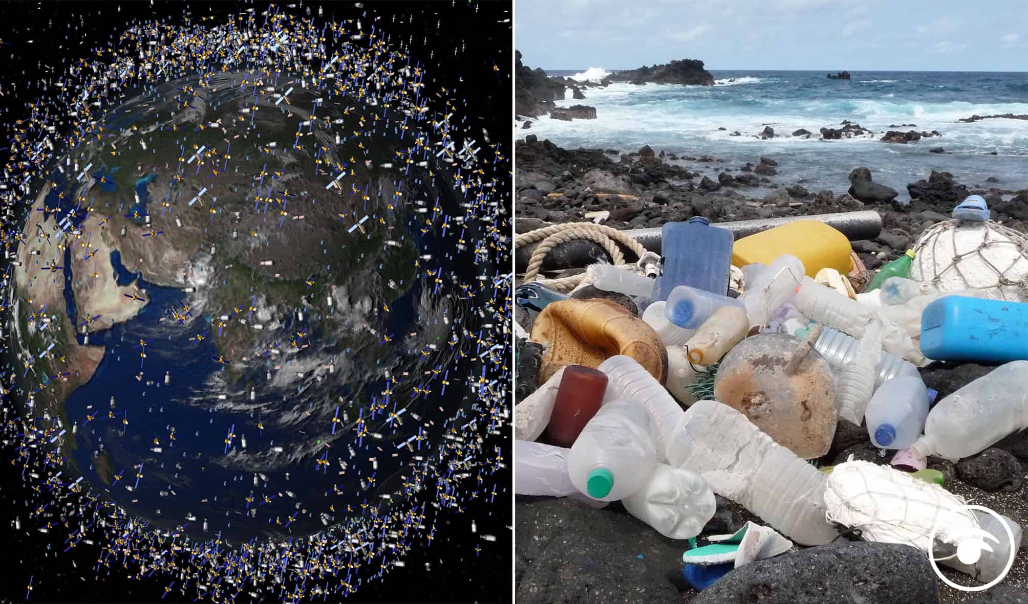 ‘Already like a disaster waiting to happen’ as Orbiting space debris ‘the new drifting island of plastic’