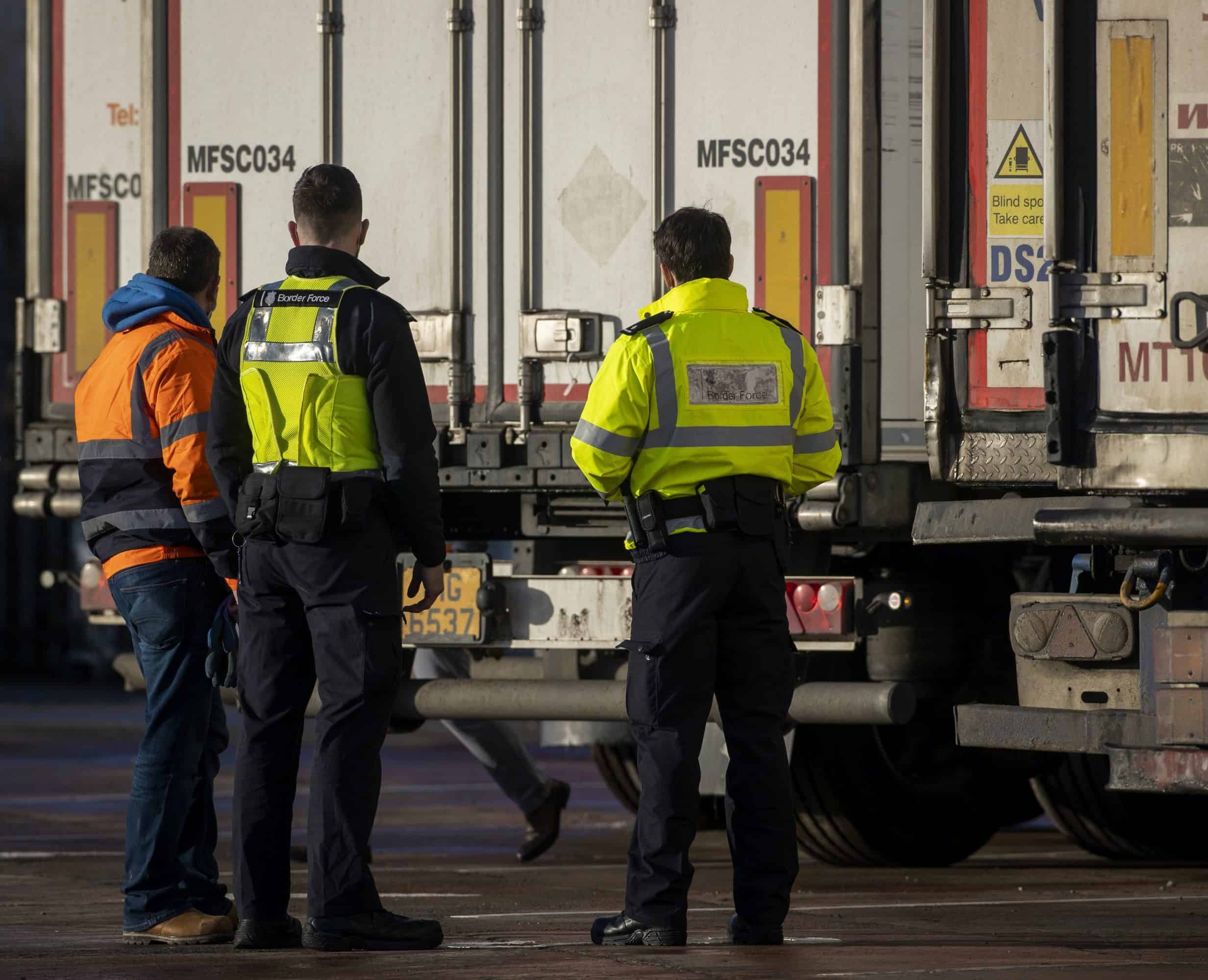 Brexit checks begin on goods arriving into NI as Tory Minister claims ‘There is no Irish Sea Border’